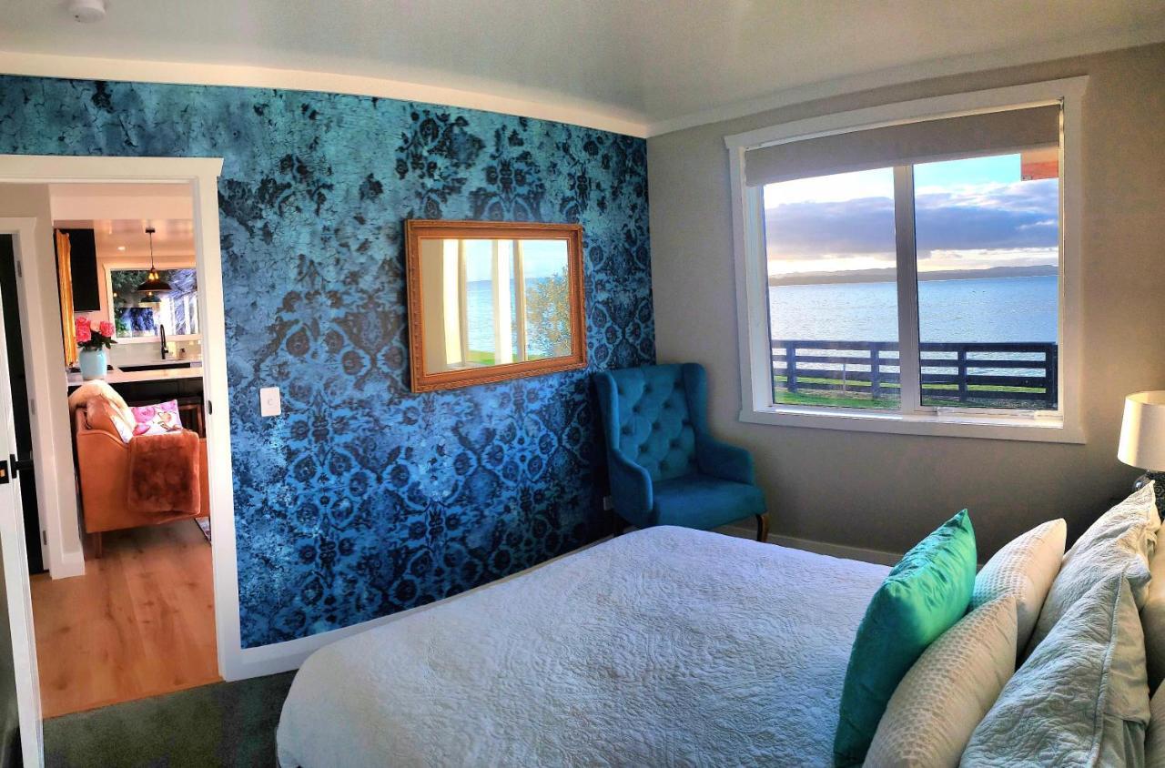 Red Rock Cottage, Beachfront Luxury Clarks Beach Eksteriør billede